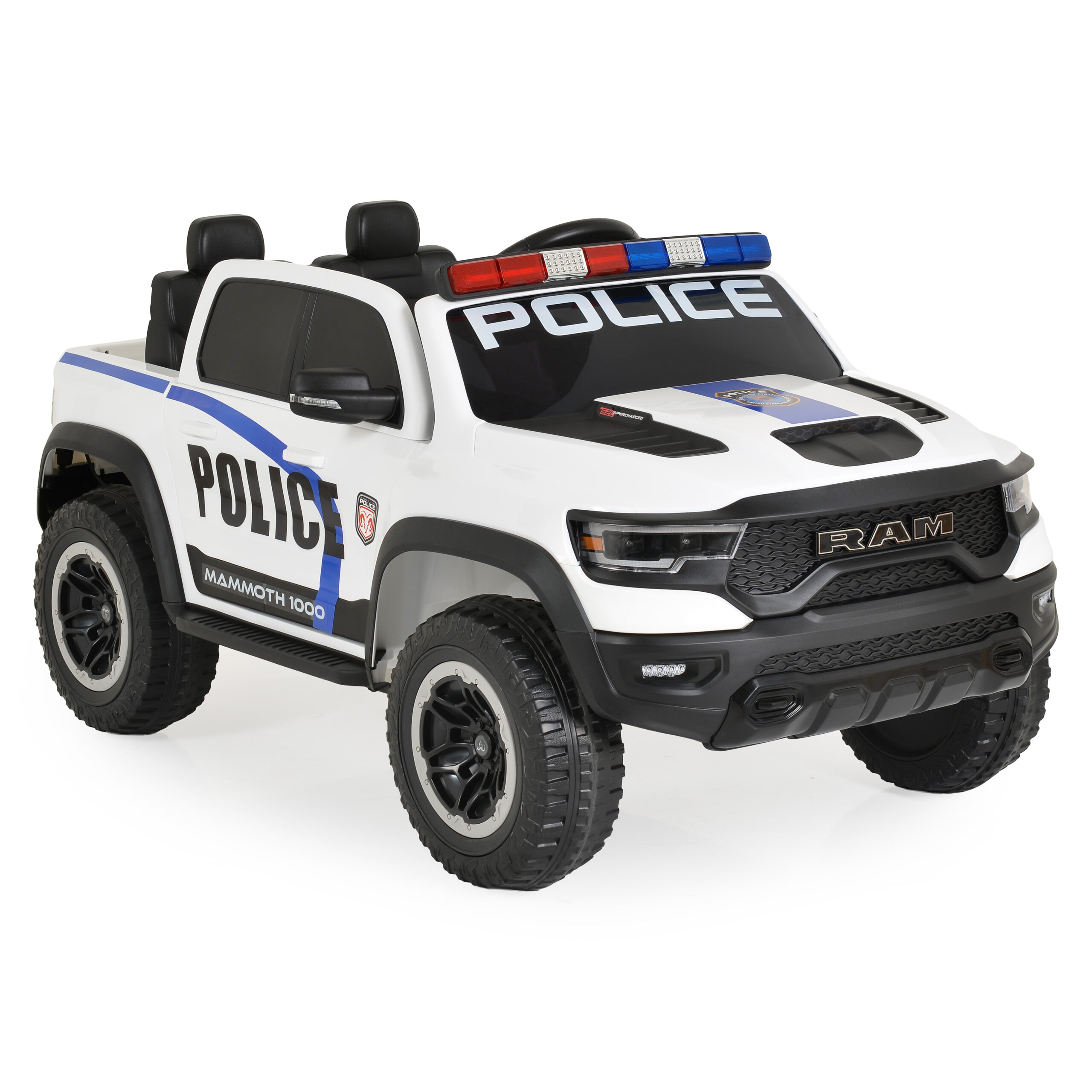 Акумулаторен джип Ram Mammoth 1000 бял Акумулаторен джип Ram Mammoth 1000 бял