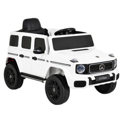 Акумулаторен джип Mercedes Benz G580, white