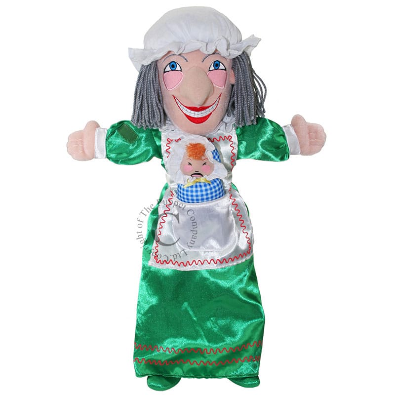 17487-44700-product Голяма кукла за театър, Баба Яга, 51 см. - Снимка 1