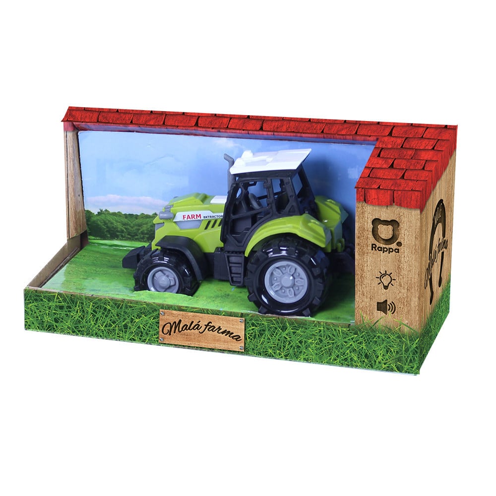 18380-48244-product Трактор със звук и светлини, 10 см. - Снимка 1