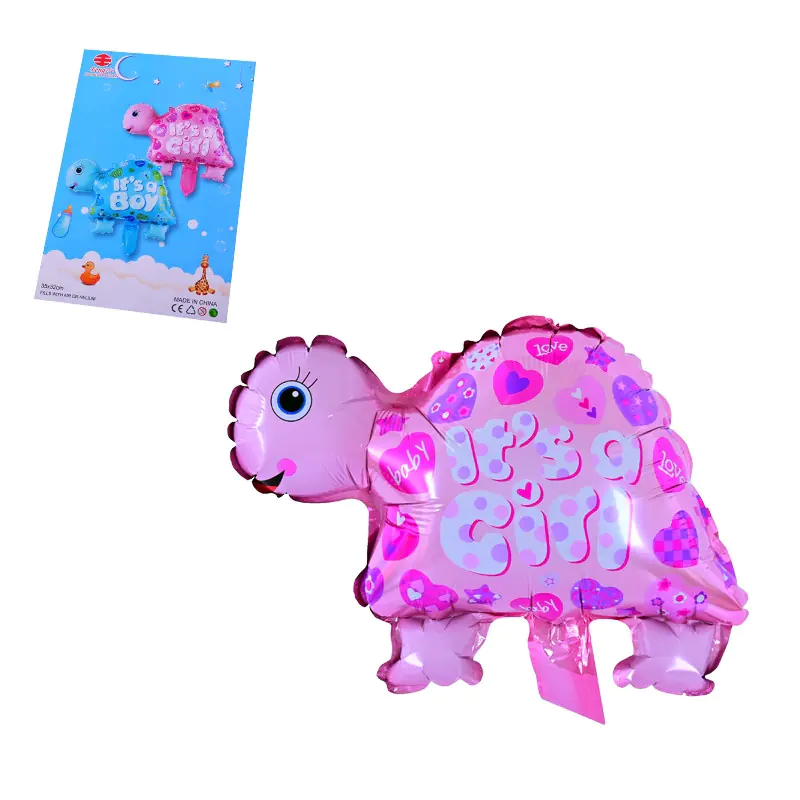 53909-2 Балон Костенурка It's a Girl за бебе момиче - Снимка 1