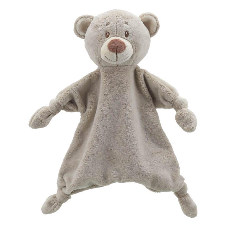 bear-wilberry-eco-comforters-wb005501-1-copy-768x768-1 Бебешка кърпа за гушкане Мече, 26 см - Снимка 1