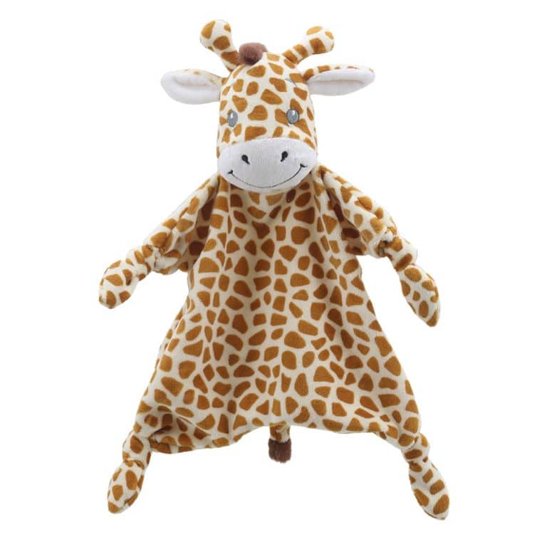giraffe-wilberry-eco-comforters-wb005505-1-copy-768x768-1 Бебешка кърпа за гушкане Жираф, 26 см - Снимка 1
