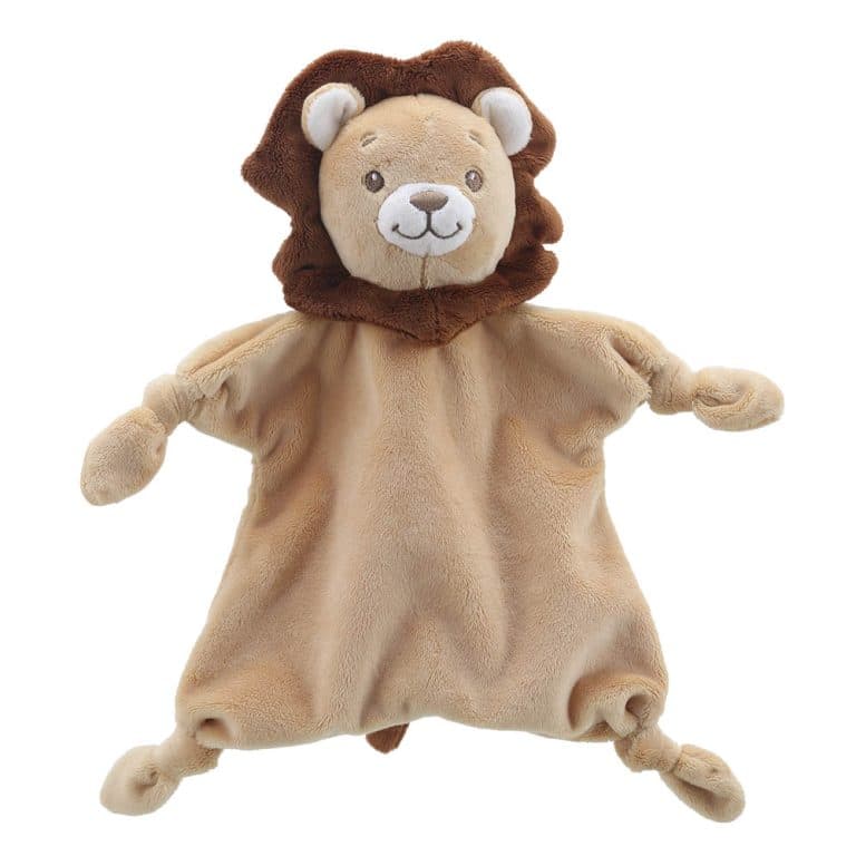 lion-wilberry-eco-comforters-wb005506-1-copy-768x768-1 Бебешка кърпа за гушкане Лъв, 26 см - Снимка 1