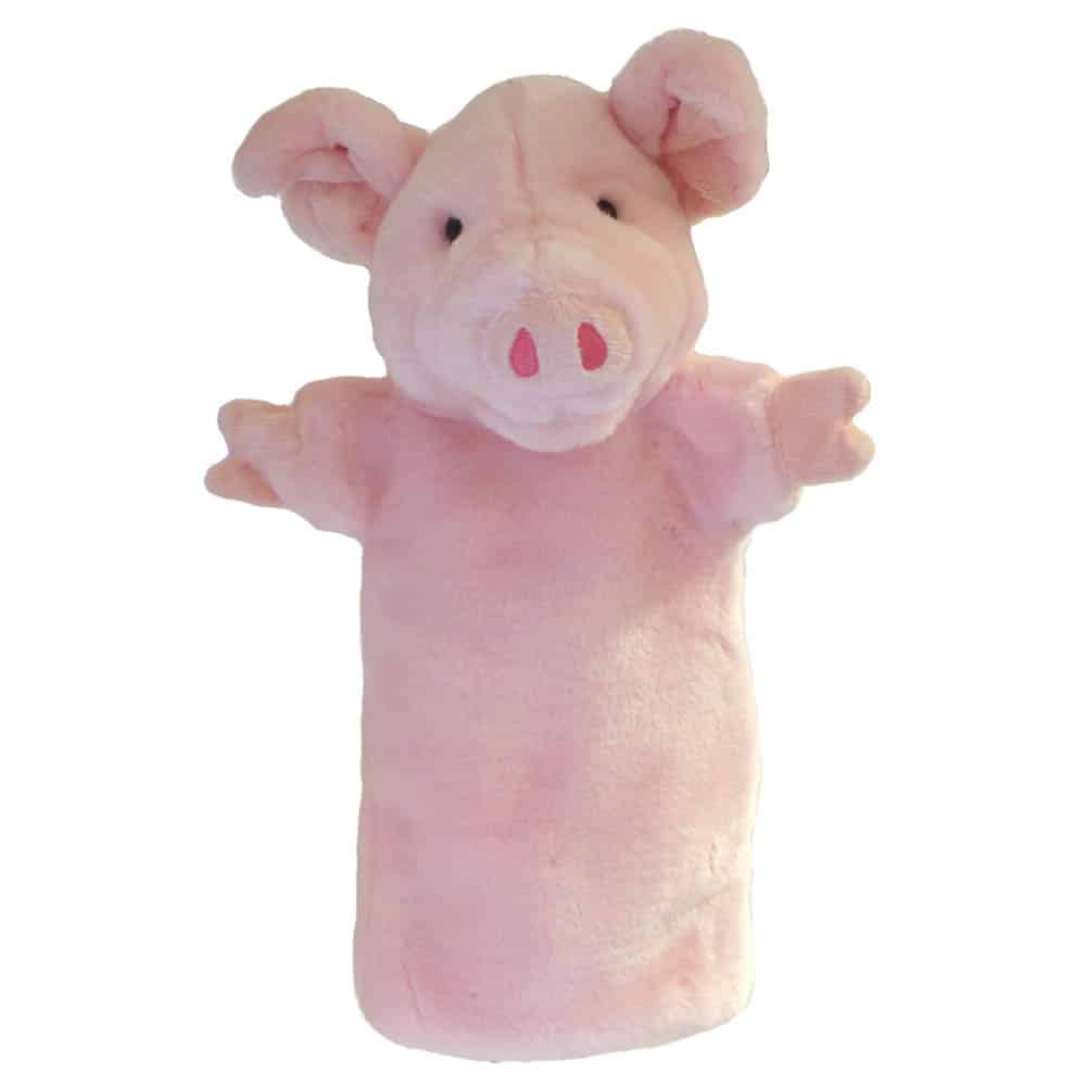 pig-long-sleeved-glove-puppets-pc006025-1 Кукла ръкавица за театър Прасенце, 40 см. - Снимка 1